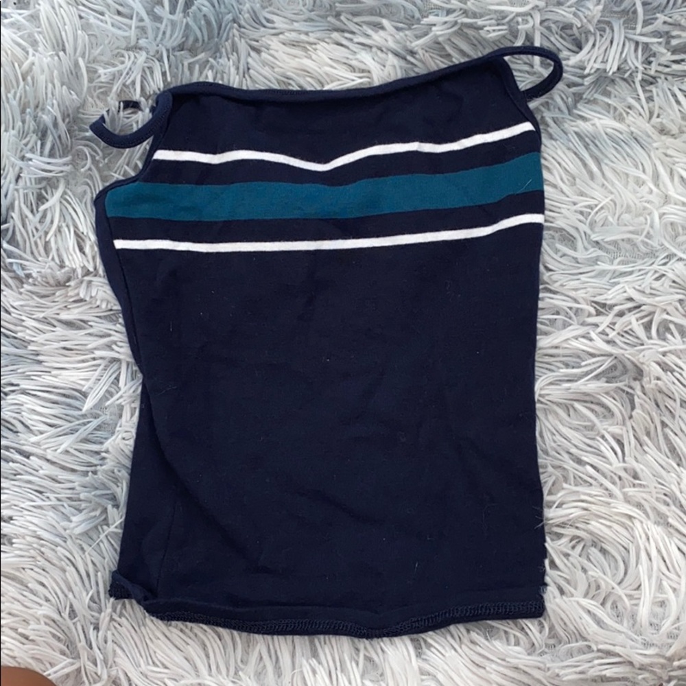 striped garage tank top!